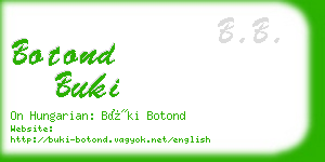 botond buki business card